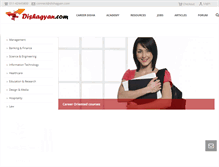 Tablet Screenshot of dishagyan.com